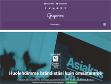 Tablet Screenshot of grapevine.fi